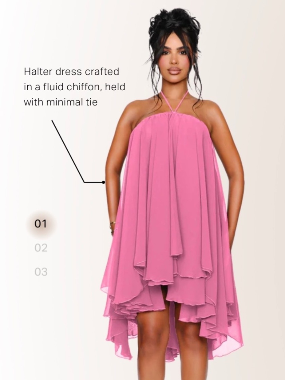 Coucoo THAR DRESS - PINK COSMO